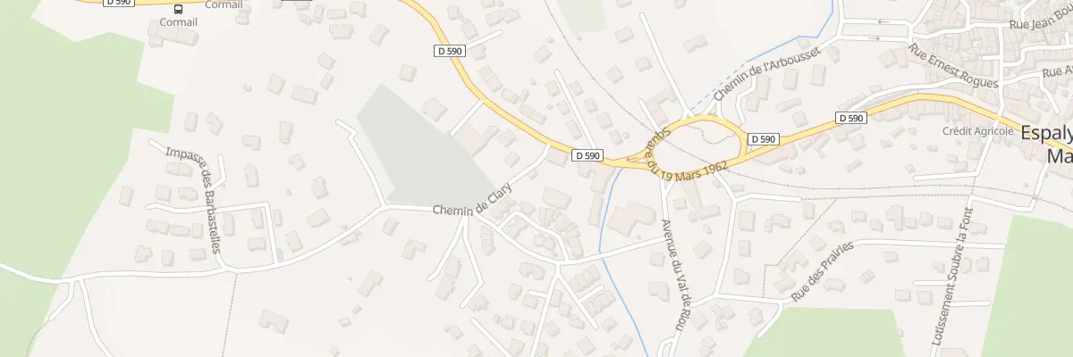 Plan du 45 Av de la Bernarde à Espaly-Saint-Marcel