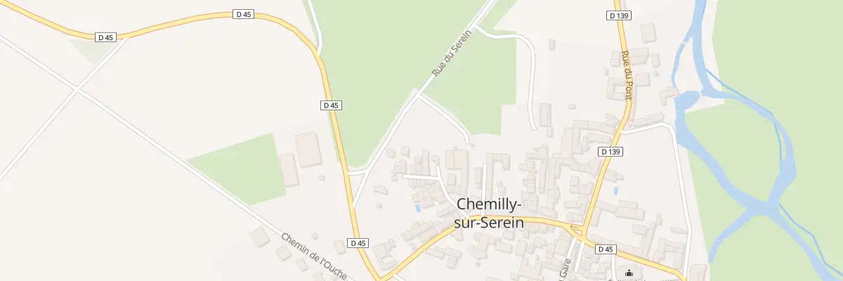 Plan du 16 Imp du Puits Jacques à Chemilly-sur-Serein