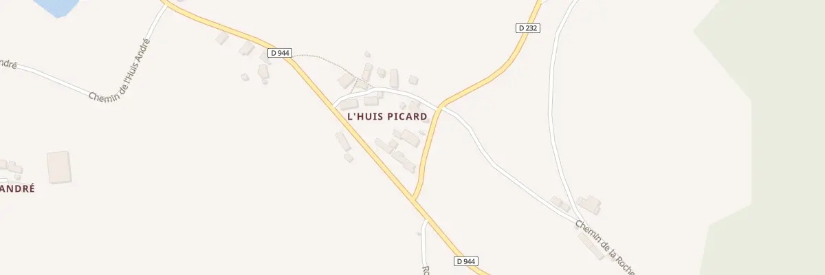 Plan du 84 L’Huy Picard à Montigny-en-Morvan