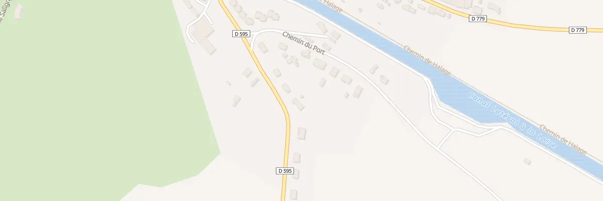 Plan du 7 Les Fragnys à Coulanges