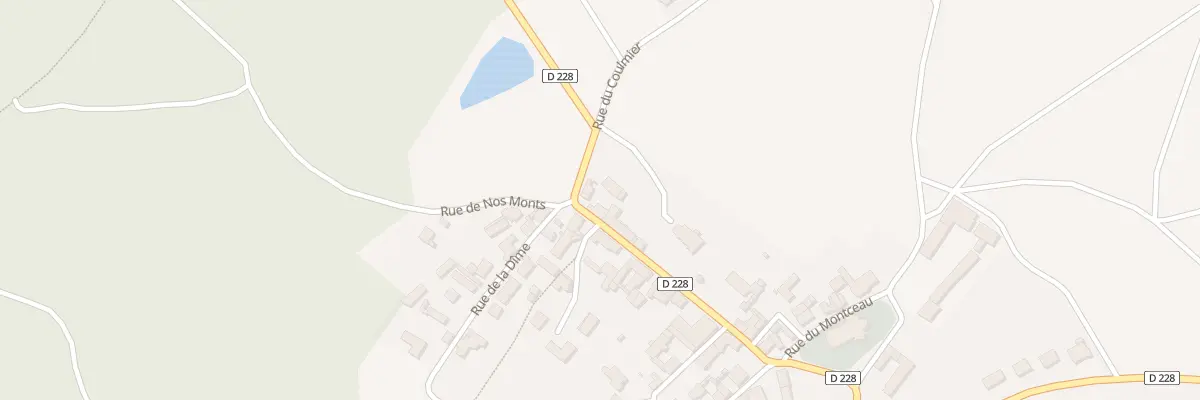 Plan du 14 Gr Grande Rue à Rosnay