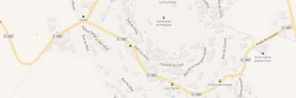 Plan du 9002 Imp du Pirou à Polignac