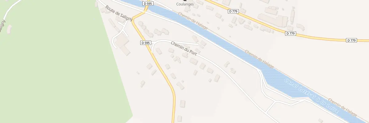 Plan du 4 Lot Les Terres de Champagne à Coulanges