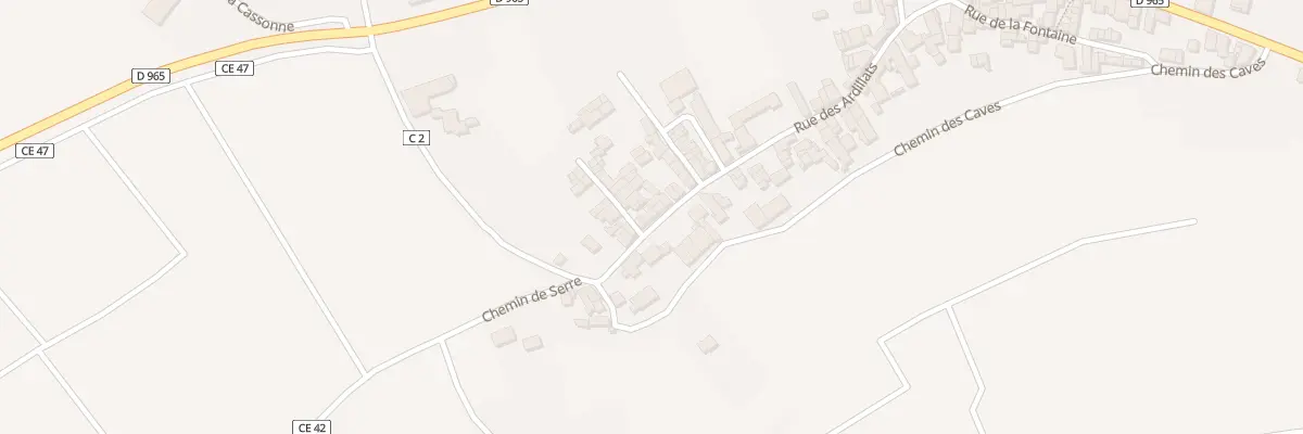 Plan du 32 Rue des Ardillats à Fleys