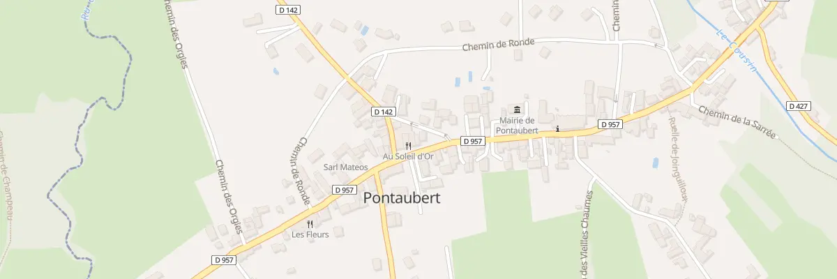 Plan du 3 Rue de Lait à Pontaubert