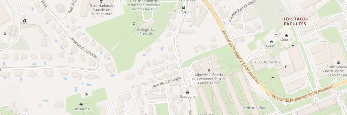 Plan du 357 Av Abbé Paul Parguel à Montpellier