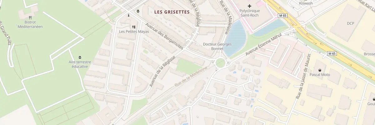 Plan du 440 Av des Bergamotes à Montpellier
