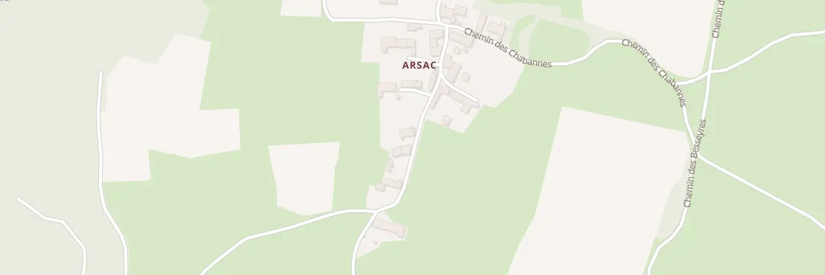 Plan du 5239 Arsac à Saint-Pierre-du-Champ