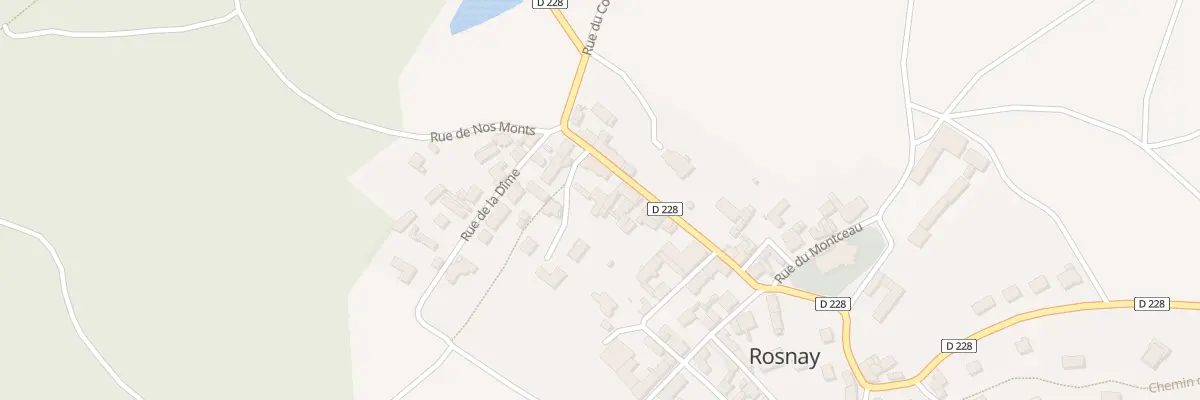 Plan du 17 Gr Grande Rue à Rosnay