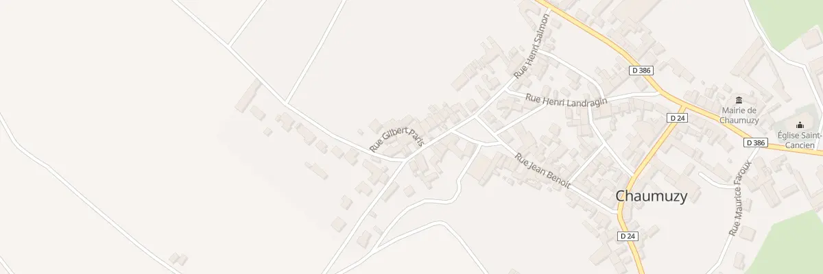 Plan du 5033 Le Village à Reims