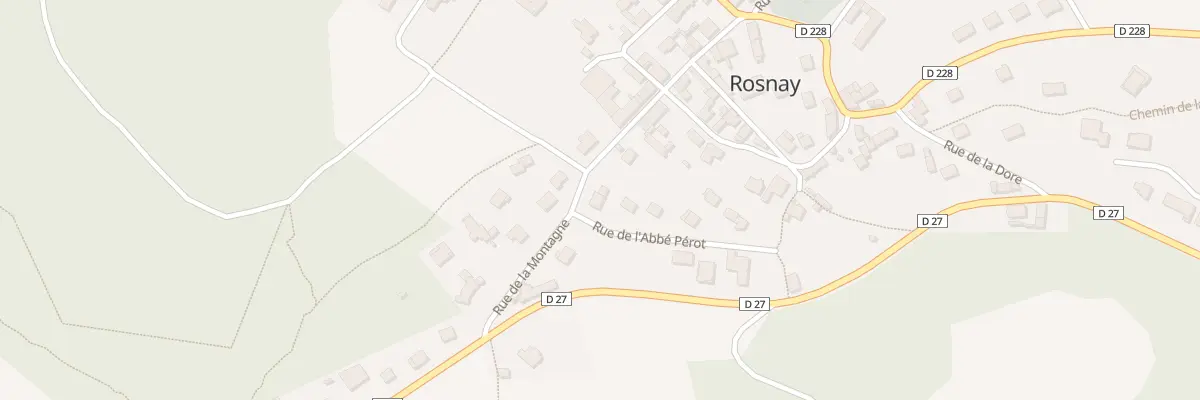 Plan du 21 Rue de la Montagne à Rosnay