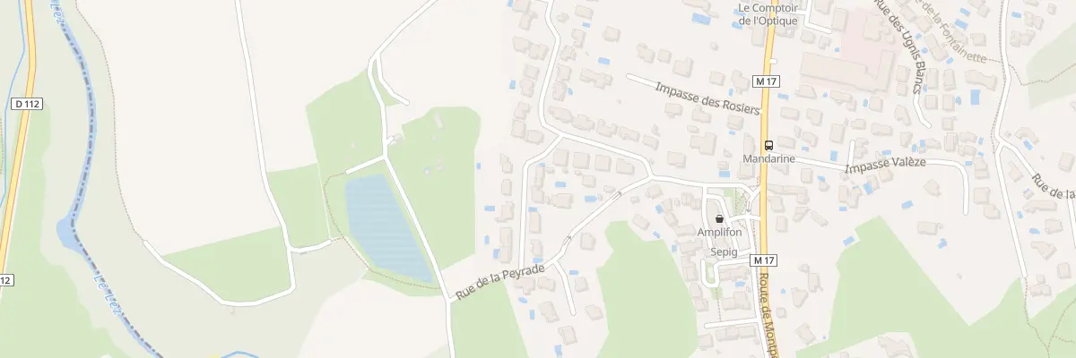 Plan du 86 Rue Campermat à Prades-le-Lez