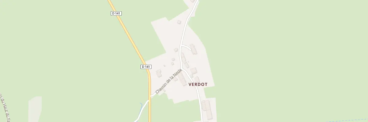 Plan du 8 Che de la Nesle à Saint-André-en-Morvan