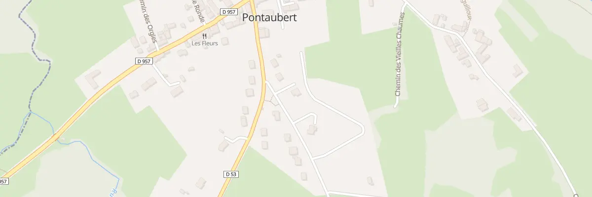 Plan du 3 Chem de la Mardelle à Pontaubert