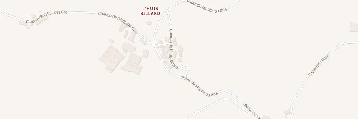 Plan du 250 L’Huy Billard à Montigny-en-Morvan