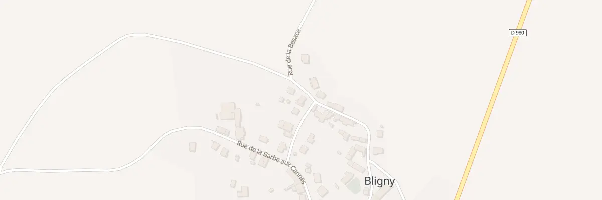 Plan du 9 Rue du Ruisseau à Bligny