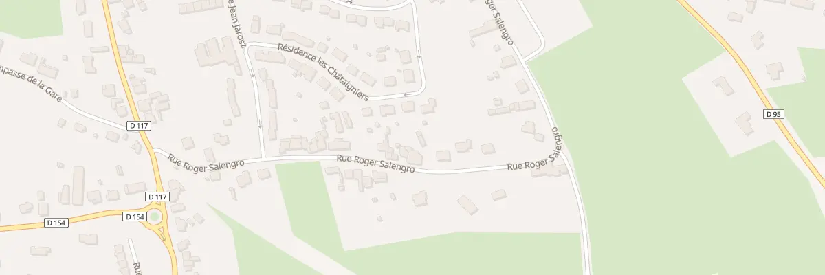 Plan du 12 Rue Roger Salengro à La Longueville