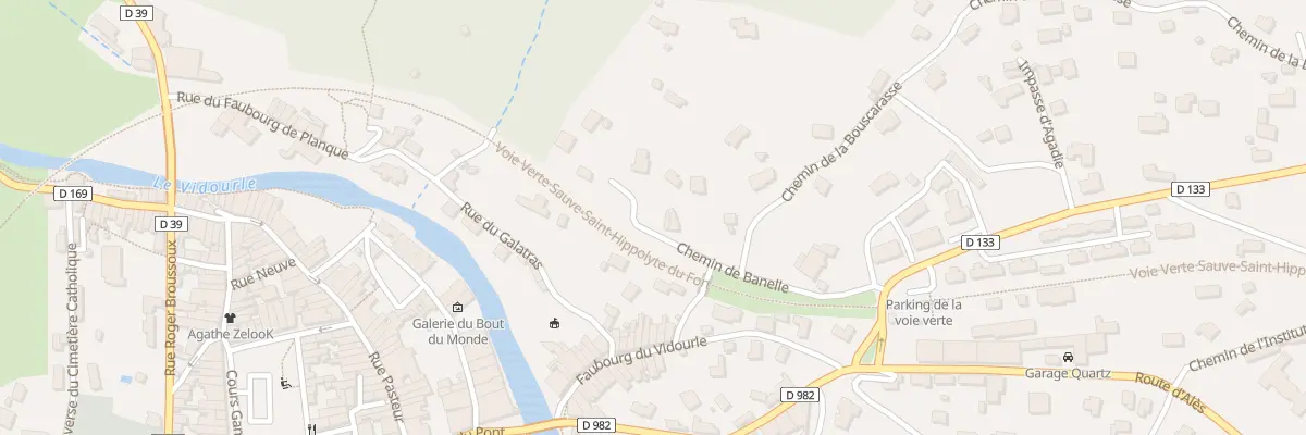 Plan du 9060 Rte de Monoblet à Saint-Hippolyte-du-Fort