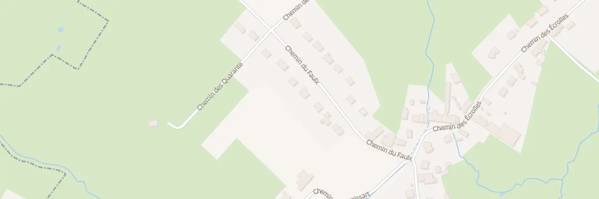 Plan du 7 Che du Faulx à Vieux-Mesnil