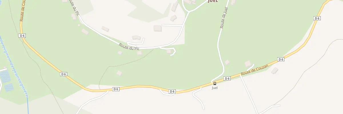 Plan du 714 Rte du Pic à Chalmazel-Jeansagnière