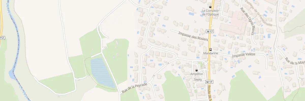 Plan du 424 Rue du Clos à Prades-le-Lez