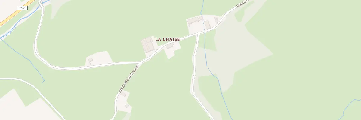 Plan du 1753 Rte de la Chaise à Cressy-sur-Somme