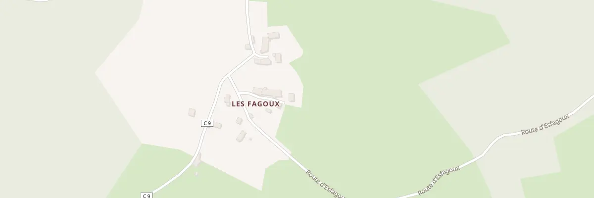 Plan du 5169 Esfagoux à Luc