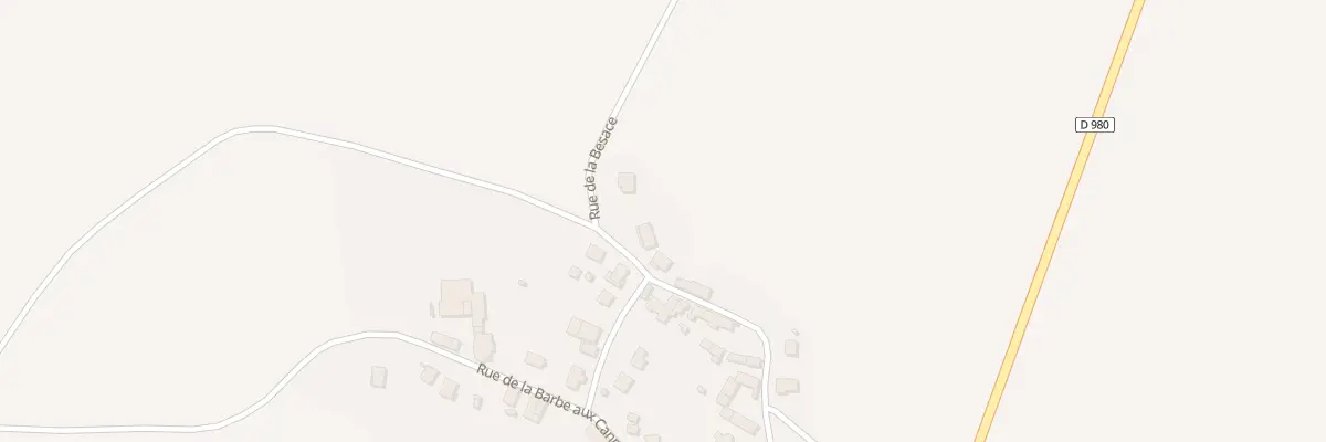 Plan du 12 Rue de la Besace à Bligny