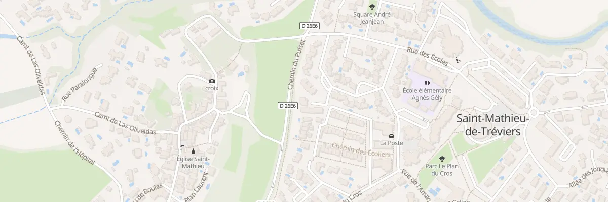 Plan du 85T Cami Del Ormeu à Saint-Mathieu-de-Tréviers