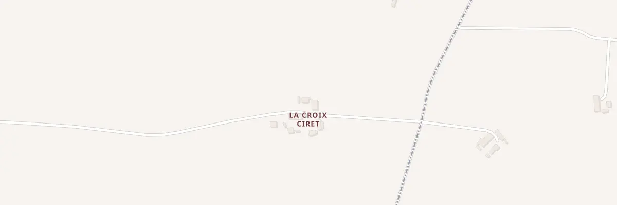 Plan du 5191 La Croix Ciret à Monétay-sur-Loire