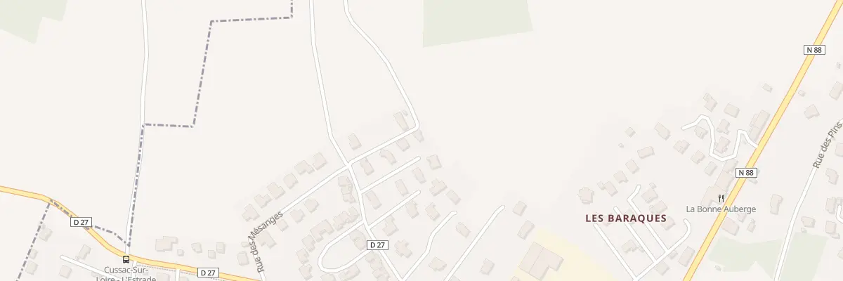 Plan du 28 Ham les Alouettes à Cussac-sur-Loire