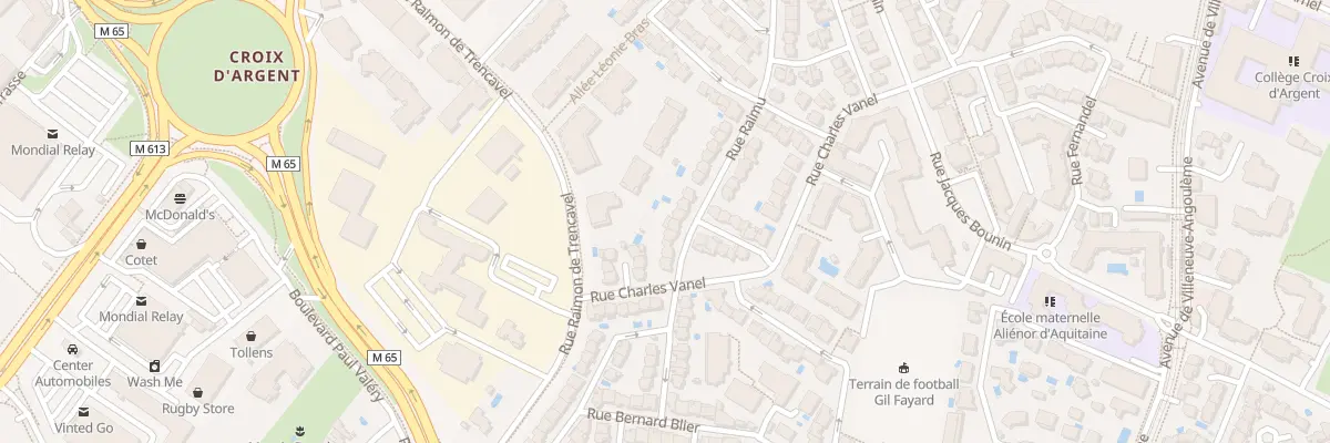 Plan du 292 Rue Raimu à Montpellier