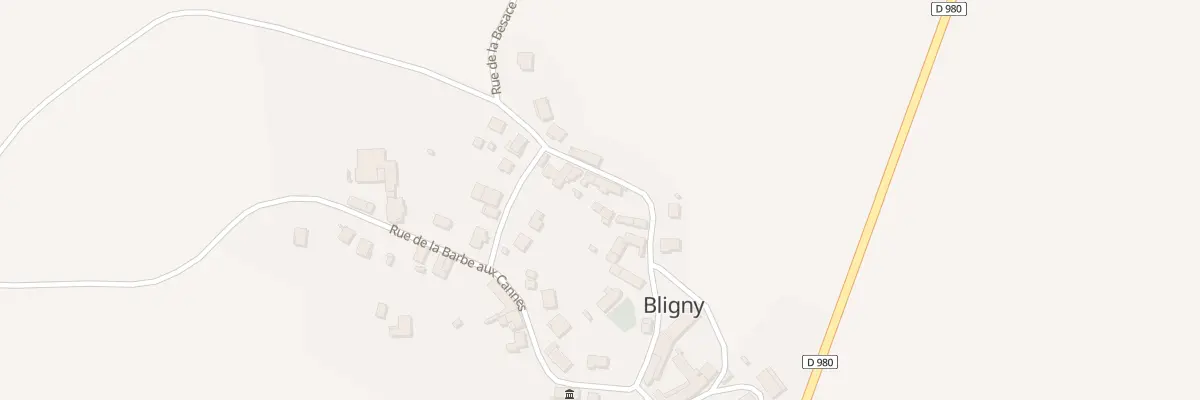 Plan du 5 Rue de la Besace à Bligny