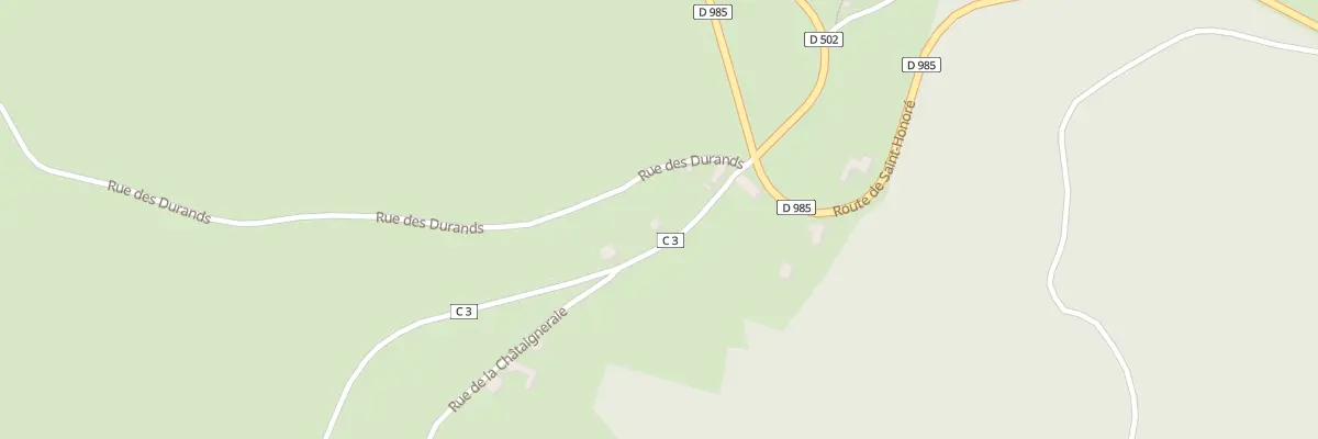 Plan du 13A Rte des Montarons à Sémelay
