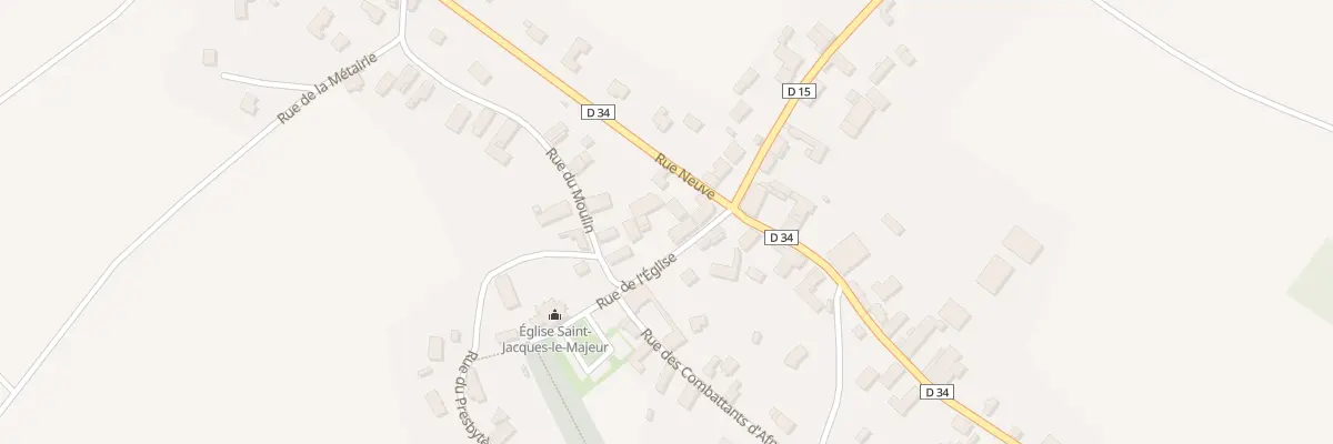 Plan du 2 Rue de l’Église à Bucey-en-Othe