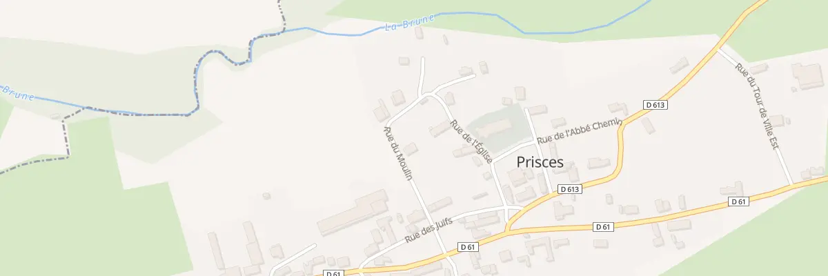 Plan du 8 Rue du Moulin à Prisces