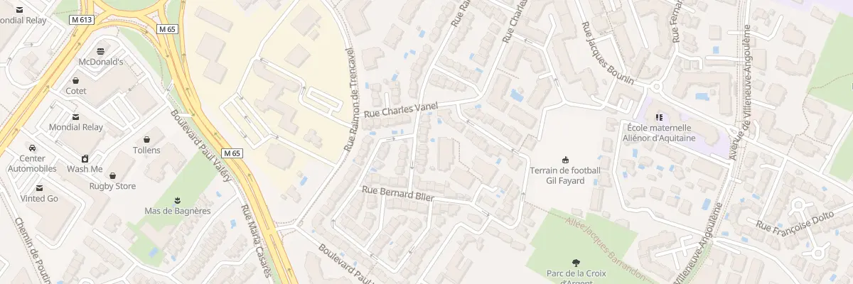 Plan du 359 Rue Raimu à Montpellier