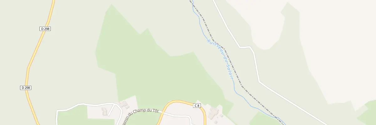 Plan du 3 Rte de Chastellux à Saint-André-en-Morvan