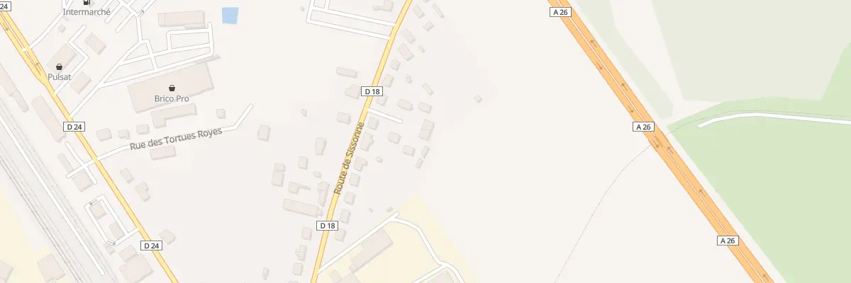 Plan du 38 Rte de Sissonne à Saint-Erme-Outre-et-Ramecourt