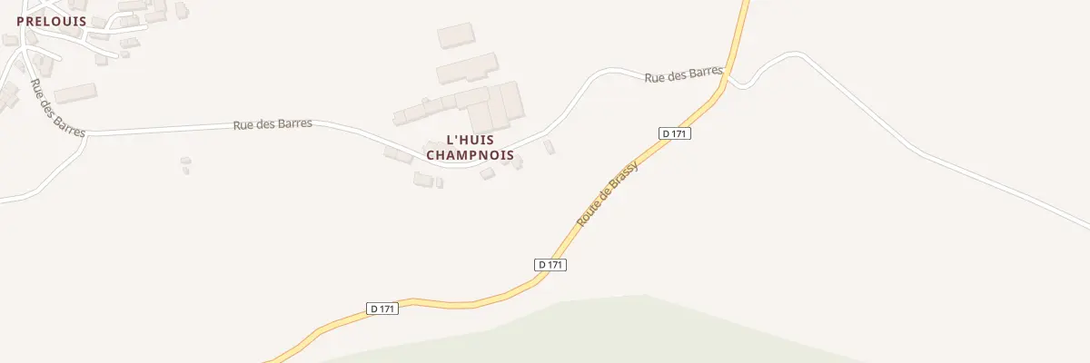 Plan du 10 Rue des Barres à Mhère