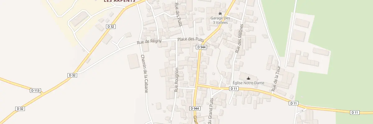 Plan du 45B Gr Grande Rue à Joux-la-Ville