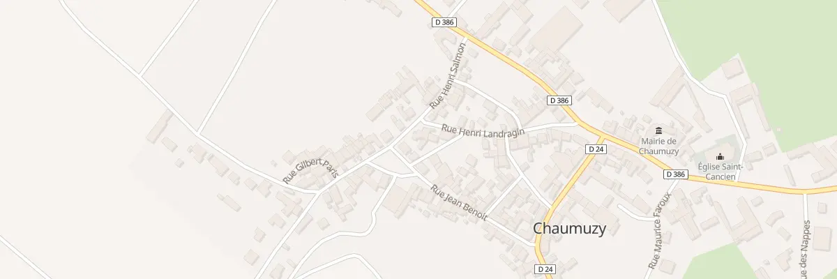 Plan du 15 Rue Henri Landragin à Chaumuzy