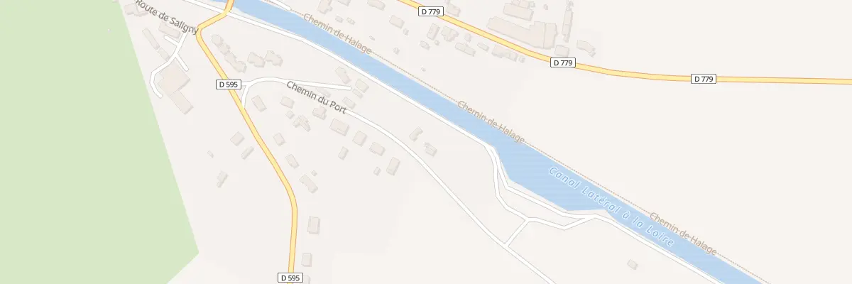 Plan du 5035 Les Lamouroux à Coulanges