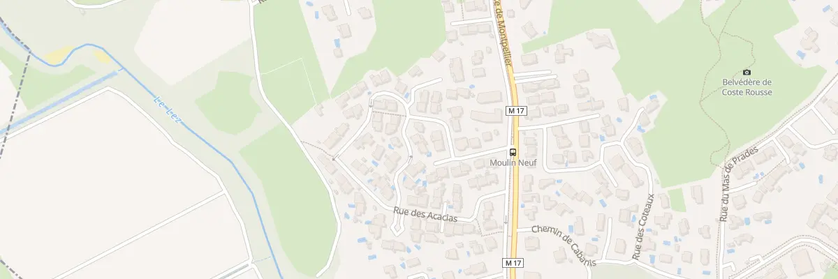 Plan du 27 Rue des Catalpas à Prades-le-Lez