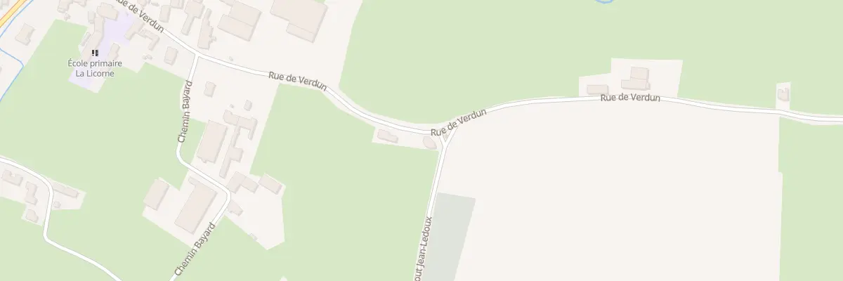 Plan du 6 Rue du Bout Jean Ledoux à Monceau-Saint-Waast