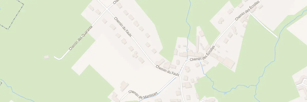 Plan du 6 Che du Faulx à Vieux-Mesnil