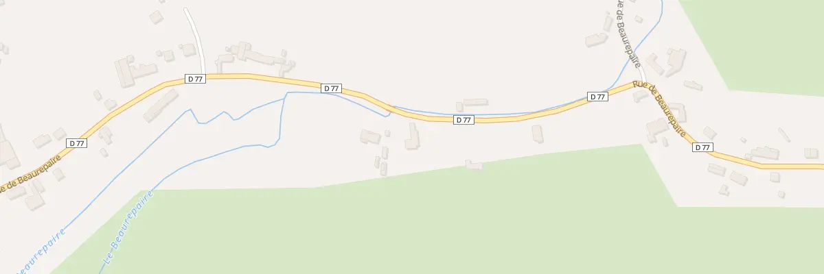 Plan du 14 Rue de Beaurepaire à Laigny