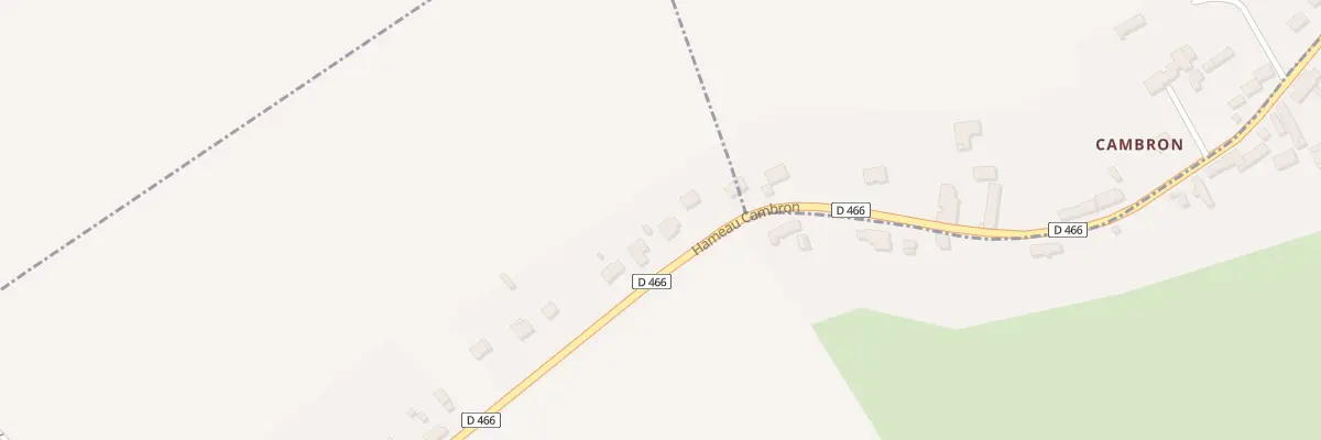 Plan du 25 Ham Cambron à Gercy