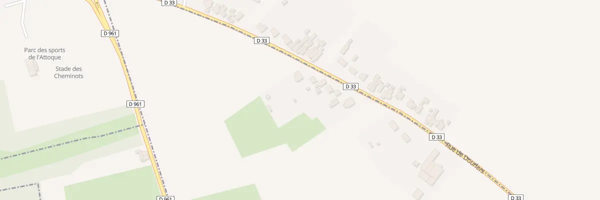 Plan du 26 Rue de Dourlers à Saint-Remy-Chaussée
