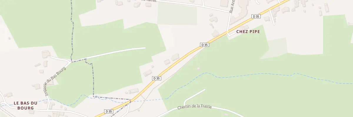 Plan du 544 Rte du Crozet à La Pacaudière